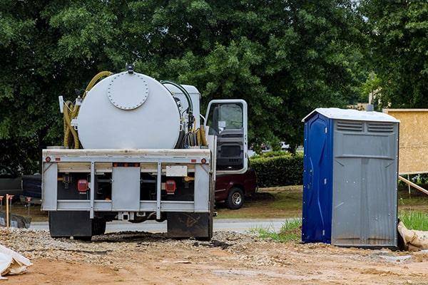 workers at Porta Potty Rental of Marshfield